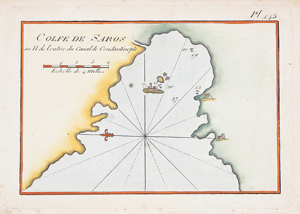 Colfe de Saros a N de l'entree du Canal de …