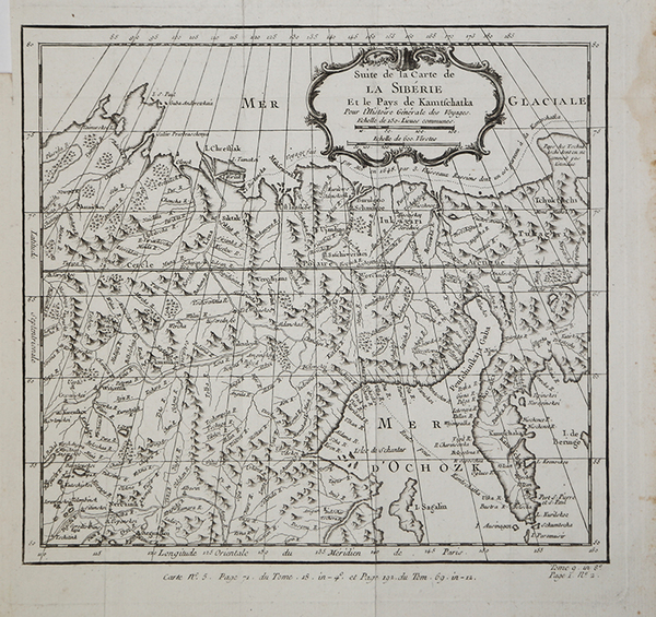 Suite de la Carte de La Siberie Et le Pays …