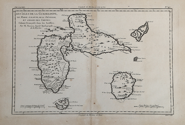 Les Isles de la Guadeloupe, de Marie Galante, de la …
