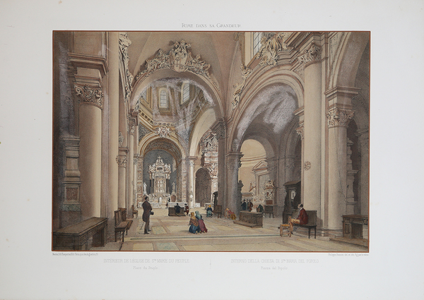 Interno della Chiesa di S.ta Maria del Popolo. Piazza del …