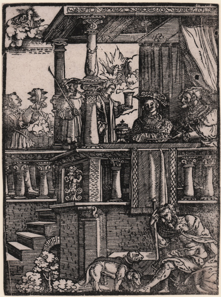 Lazzaro nella casa dell’uomo ricco