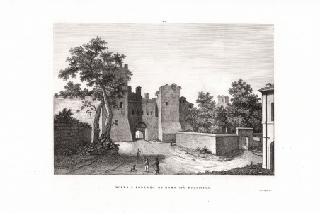 Porta S. Lorenzo di Roma già Esquilino