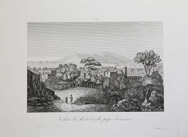 Veduta di Monte Circello presso Terracina