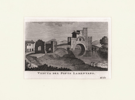 Veduta del Ponte Lamentano
