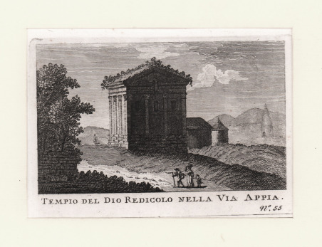 Tempio del Dio Redicolo nella Via Appia