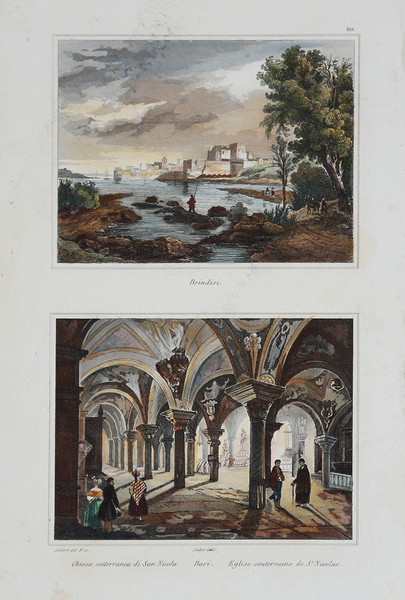 Brindisi / Bari (Chiesa sotterranea di San Nicola / Eglise …