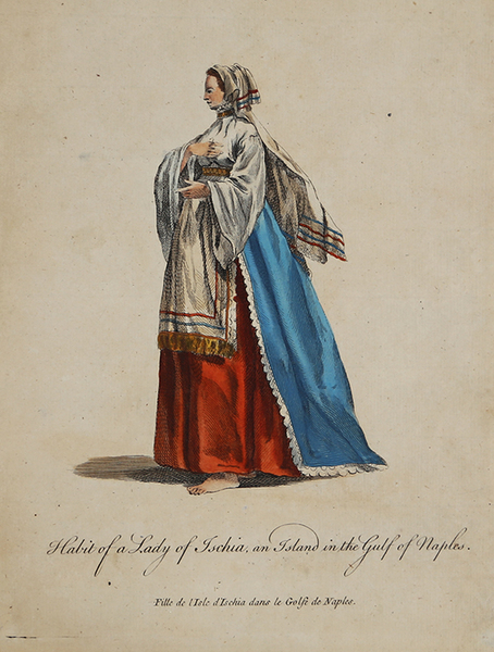 Habit of a Lady of Ischia, an Island in the …