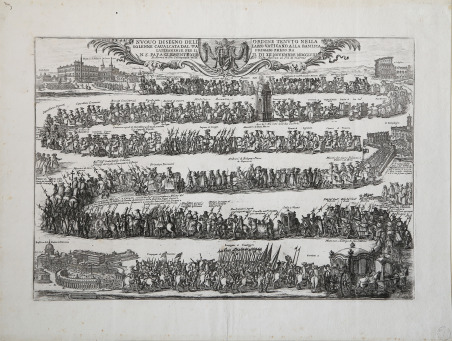 Solenne Cavalcata per il possesso di N. S. Papa Clemente …