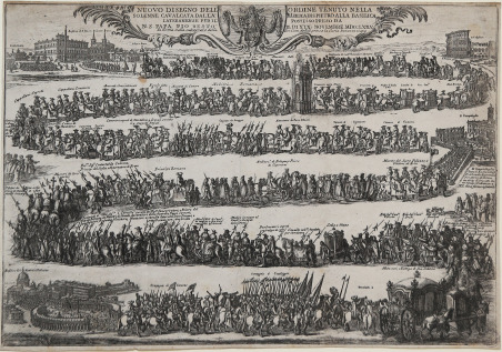 Solenne Cavalcata per il possesso da N.S. Pio VI