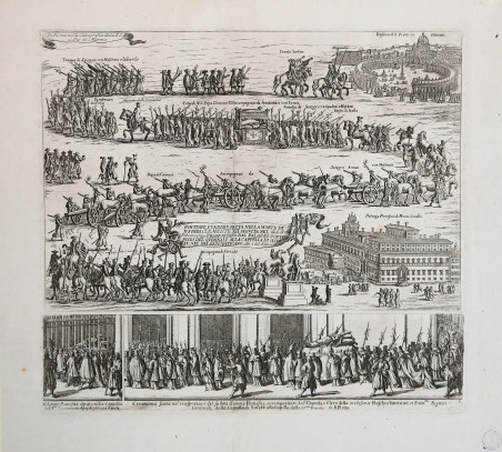 Funzione Funebre fatta nella morte di N. S. Papa Clemente …