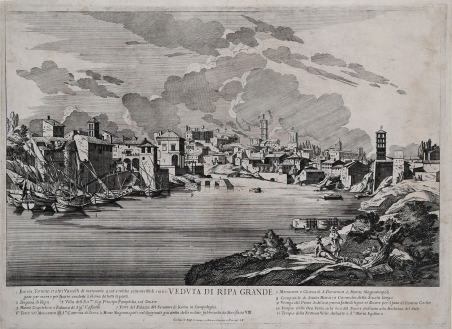 Veduta di Ripa Grande