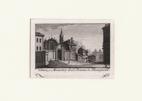 Chiesa, e Monastero di S. Lorenzo in Panisperna
