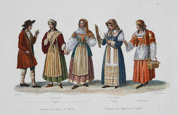 Costumi del Regno di Napoli (Puglia T. d'Otrante, P. di …