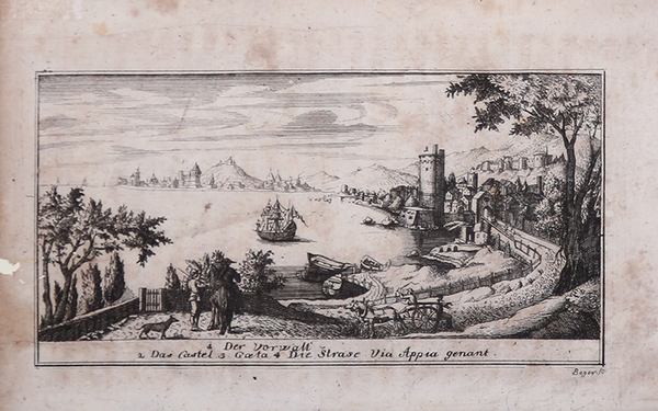 (Veduta di Formia e Gaeta)