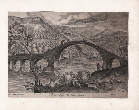 Pontis effigies. In Tuscia uspiam