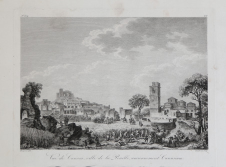 Vue de Canosa, Ville de la Pouille…