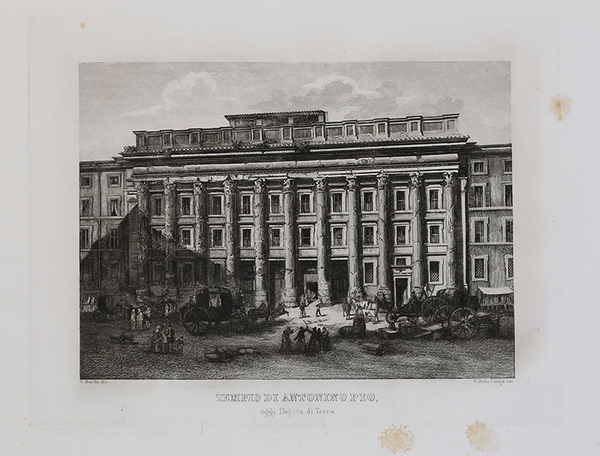 Tempio di Antonino Pio, oggi Dogana di Terra