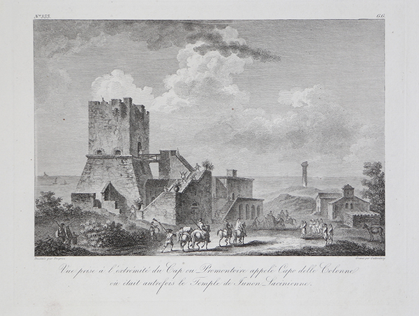 Vuë prise à l'extrémité du Cap ou Promontoire appelé Capo …