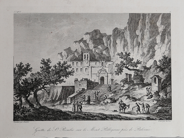 Grotte de S.te Rosalie sur le Mont Pellegrino près Palerme