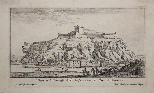 Veue de la Forteresse de Radicofane. Terre du Duc de …