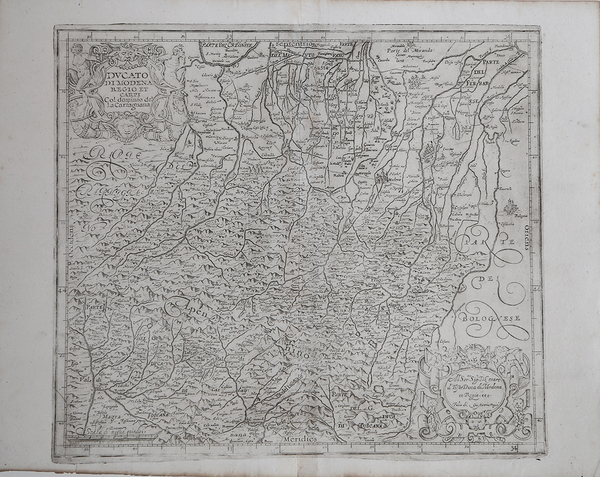 Ducato di Modena Regio et Carpi Col dominio della Carfagnana