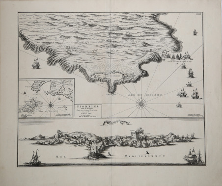 Piombine, Ville de Toscane située sur le Canal de vce …