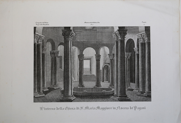 L'interno della Chiesa di S. Maria Maggiore in Nocera de' …