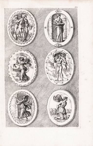 (Le tre grazie / La dea Rumilia / Una delle …