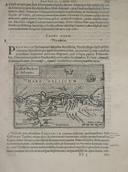 Galliae Narbonesis descriptio