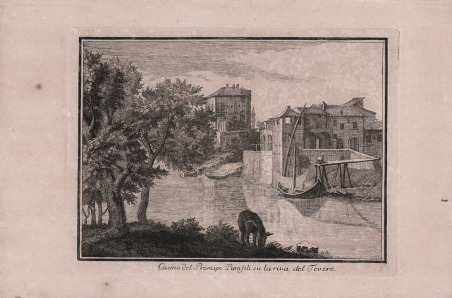 Casino del Principe Panfili su la riva del Tevere