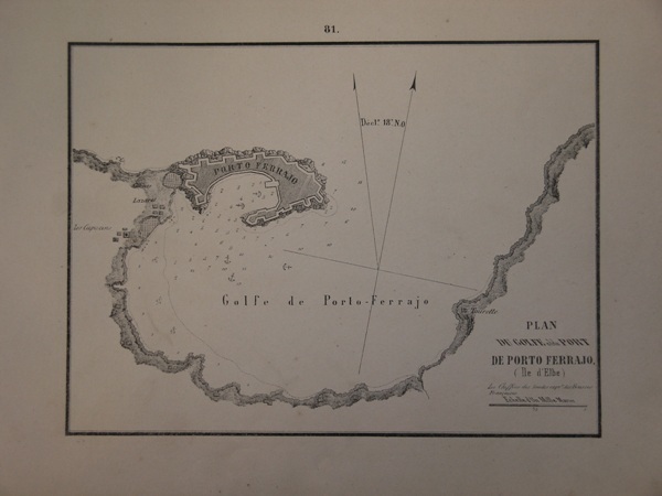 Plan Du Golfe et du Port de Porto Ferrajo, (Ile …