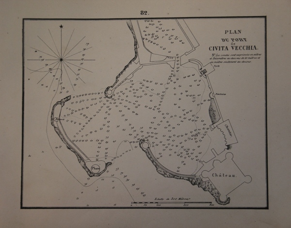 Plan Du Port de Civita Vecchia