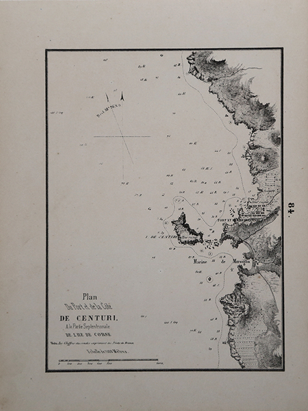 Plan Du Port et de la Cote De Centuri, A …