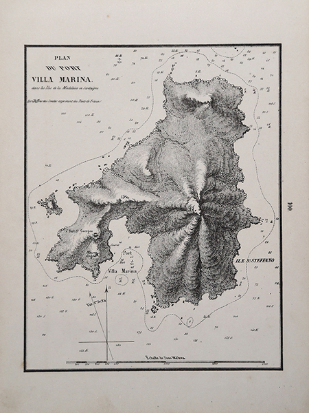 Plan du Port Villa Marina dans les ile de la …