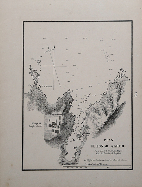 Plan de Longo Sardo, Situè à la Còte N. de …