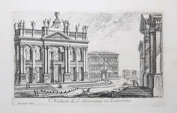 Veduta di S. Giovanni in Laterano