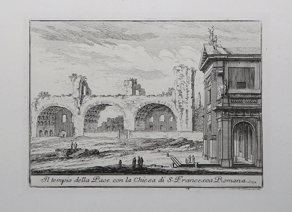 Il tempio della Pace con la Chiesa di S. Francesca …