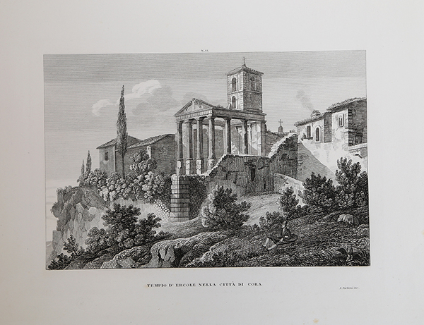 Tempio d'Ercole nella Città di Cora