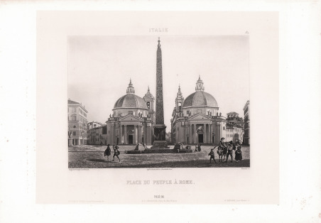Place du Peuple à Rome