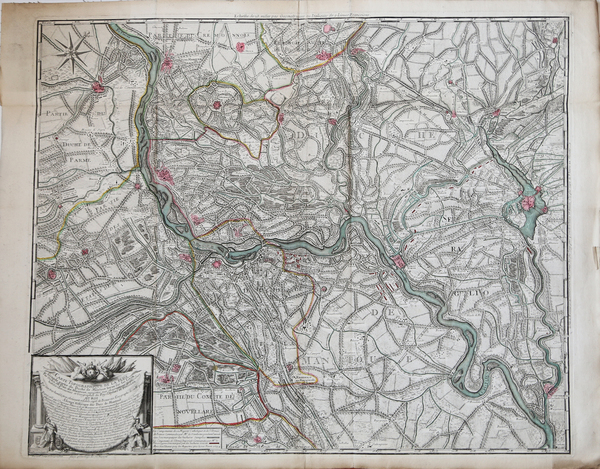 Carte Topographique de la Plus Grande partie du Duché de …