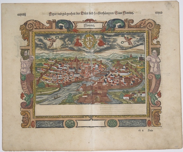 Figur und gelegenheit der Edlen undhochberhümpten Statt Florentz