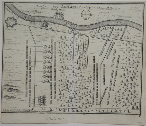 Treffen bey Luzara den 15 Aug 1702