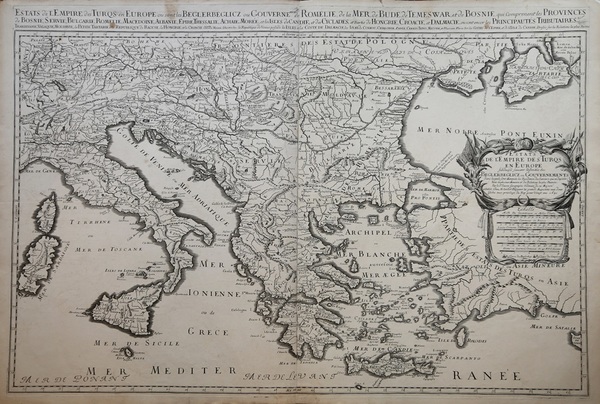 Estats De L'Empire du Grand Seigneur des Turcs en Europe, …