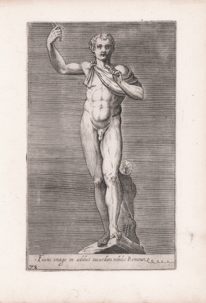 Fauni imago in aedibus cuiusdam nobilis Romam