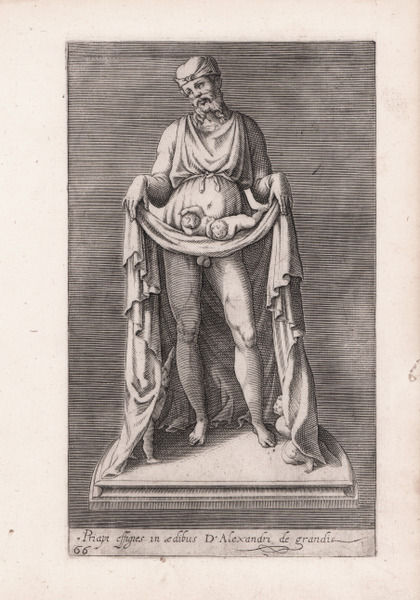 Priapi Effiges in aedibus D'Alexandri de grandis