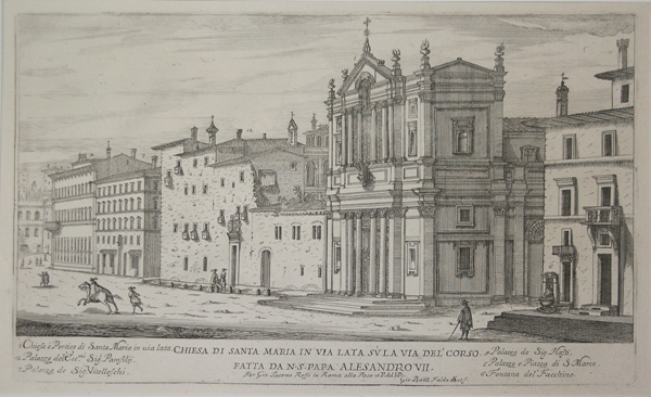 Chiesa da Santa Maria in via Lata sula Via del' …