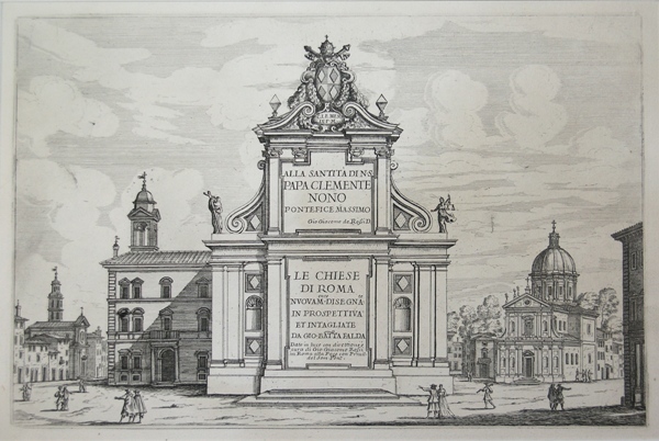 Le Chiese di Roma Nuovamente disegnate in prospettiva et intagliate …