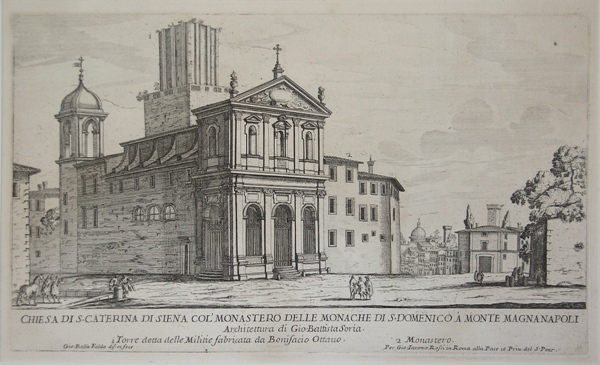 Chiesa di S. Caterina di Siena col' Monastero delle Monache …
