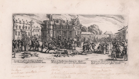 Le Grandi Miserie della Guerra - Devastazione di un monastero