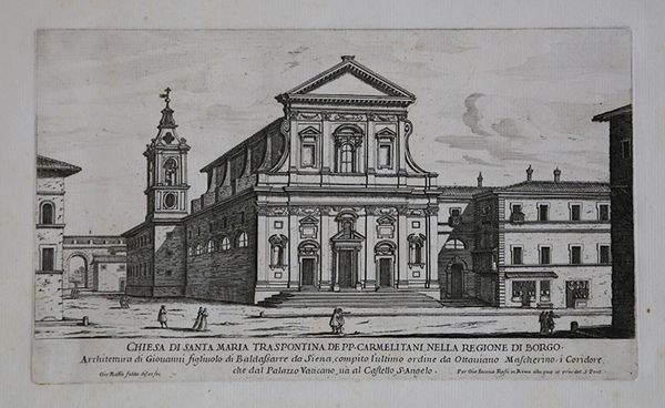 Chiesa di Santa Maria Traspontina de PP. Carmelitani, nella regione …